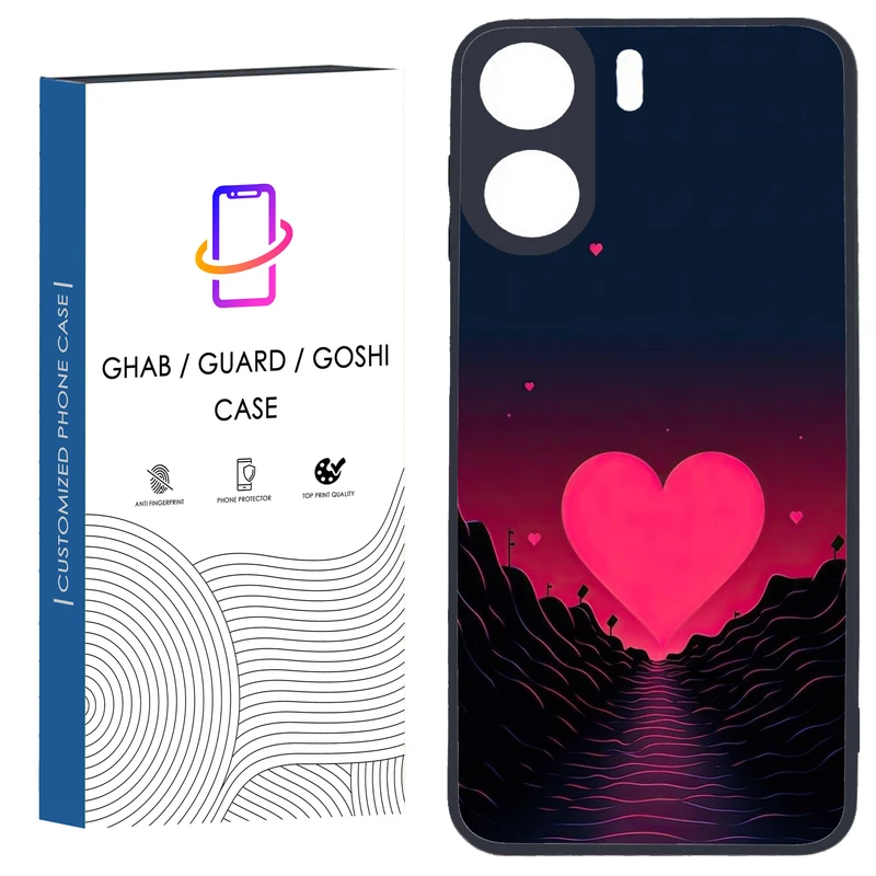 کاور قاب گارد گوشی طرح دخترانه کد 65 - TPU مناسب برای گوشی موبایل شیائومی Redmi 13C / Poco C65