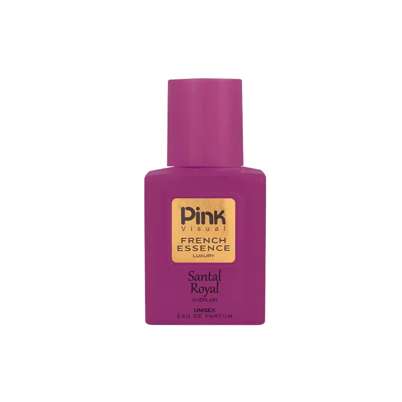 عطر جیبی پینک ویژوآل مدل  Santal Royal با رایحه شیرین و گرم حجم 30 میلی‌لیتر