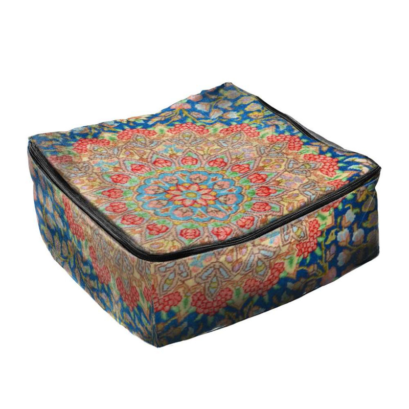 باکس لباس مدوپد طرح قالی ترنجی گلدانی مدل C-Ghom172