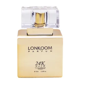 عطر جیبی زنانه لنکوم مدل 24K Gold حجم 10 میلی لیتر