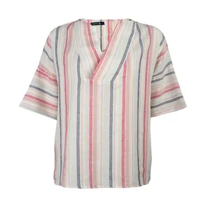 بلوز آستین کوتاه زنانه آروما مدل 2050702002