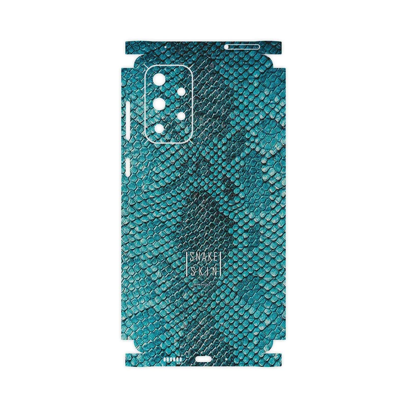 برچسب پوششی ماهوت مدل Blue Snake Skin-FullSkin مناسب برای گوشی موبایل سامسونگ Galaxy A73 5G