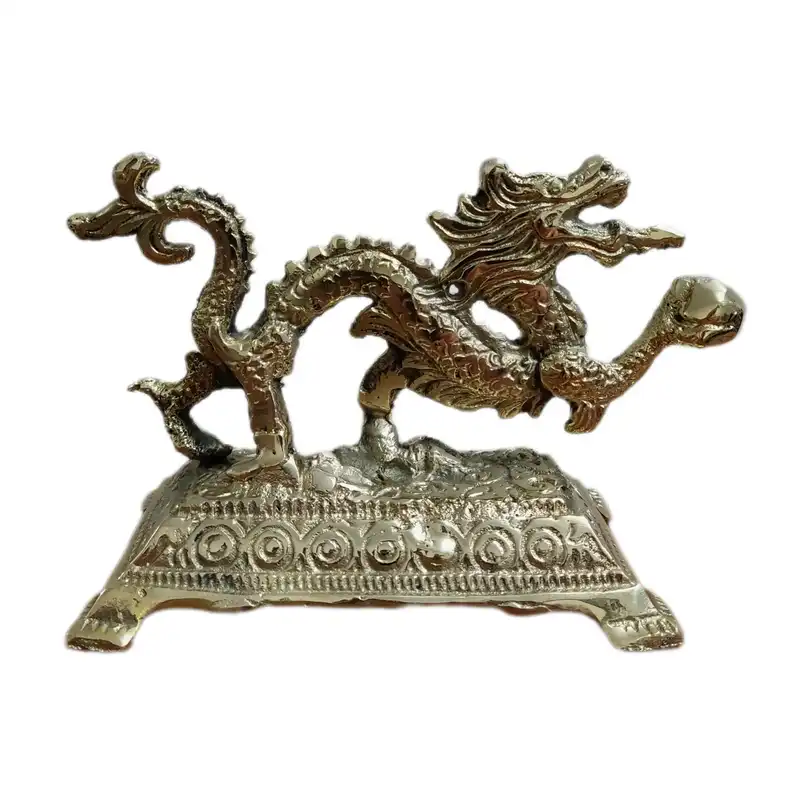 مجسمه برنجی مدل اژدها