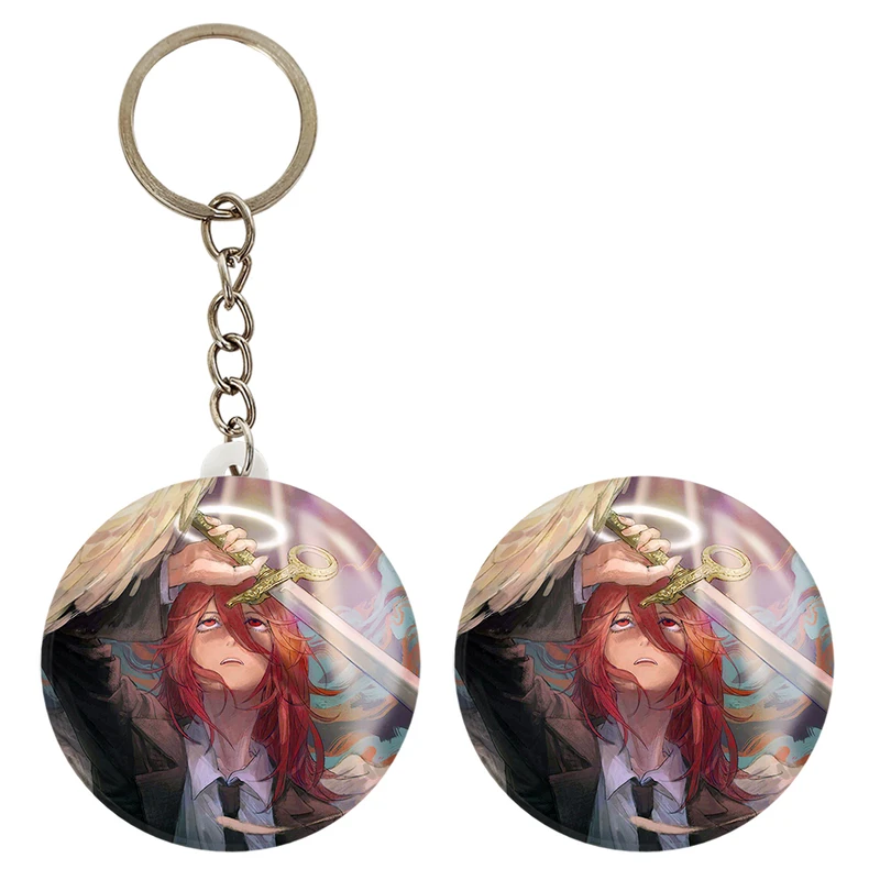 پیکسل خندالو مدل انجل انیمه مرد اره ای Chainsaw Man کد 23221 به همراه جاکلیدی