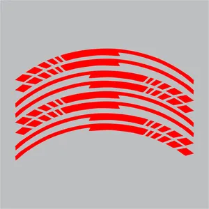 برچسب رینگ موتور سیکلت هوندا مدل click مناسب برای کلیک بسته 8 عددی