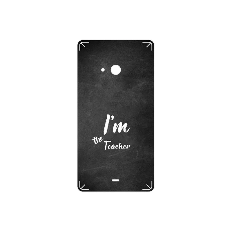 برچسب پوششی ماهوت مدل Teacher مناسب برای گوشی موبایل مایکروسافت Lumia 540