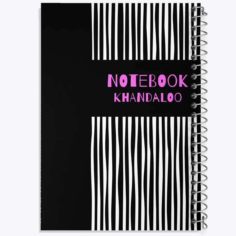 دفتر نت موسیقی 50 برگ خندالو مدل فانتزی کد N834