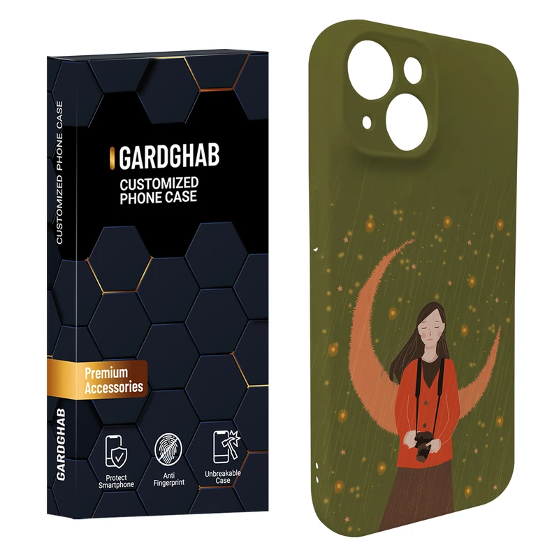  کاور گارد قاب مدل دخترانه مناسب برای گوشی موبایل اپل IPhone 14 Plus