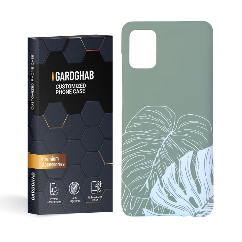  کاور گارد قاب مدل برگ مناسب برای گوشی موبایل سامسونگ galaxy a51