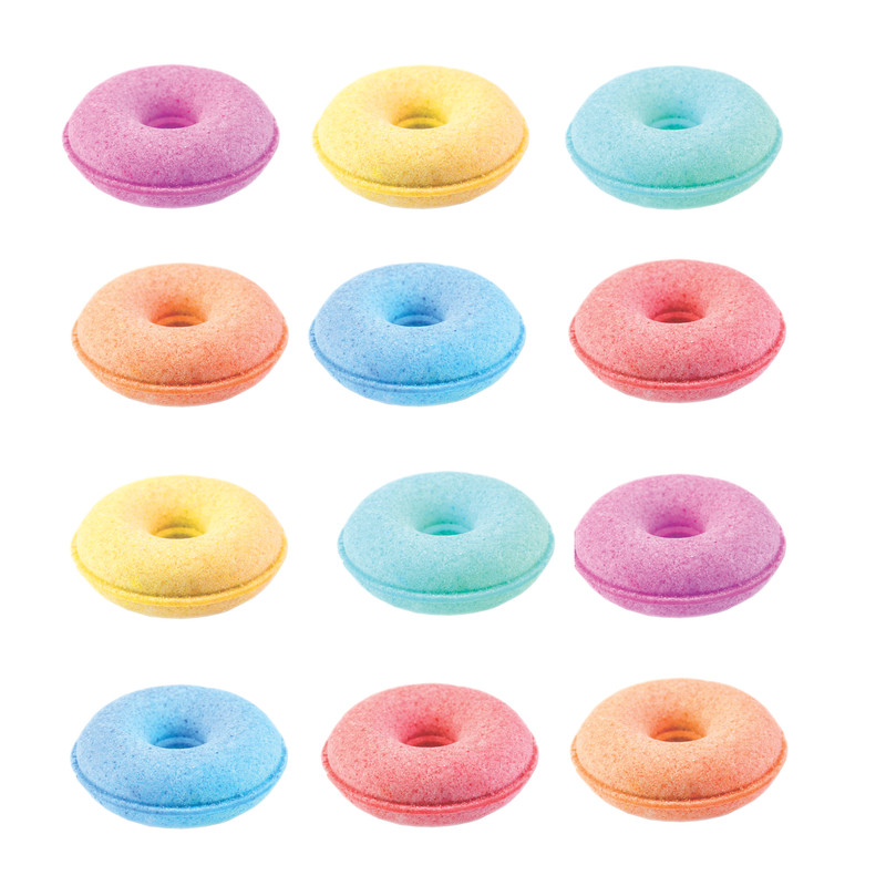 کوکتل پدیکور ایمنس هربال مدل دونات وزن 840 گرم بسته 12 عددی