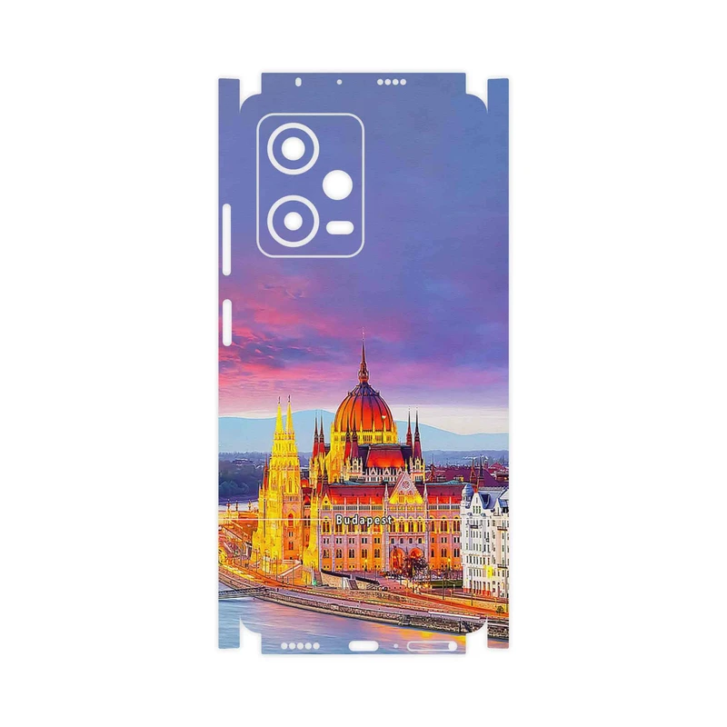 برچسب پوششی ماهوت مدل City of Budapest-FullSkin مناسب برای گوشی موبایل شیائومی Redmi Note 12 Pro 5G