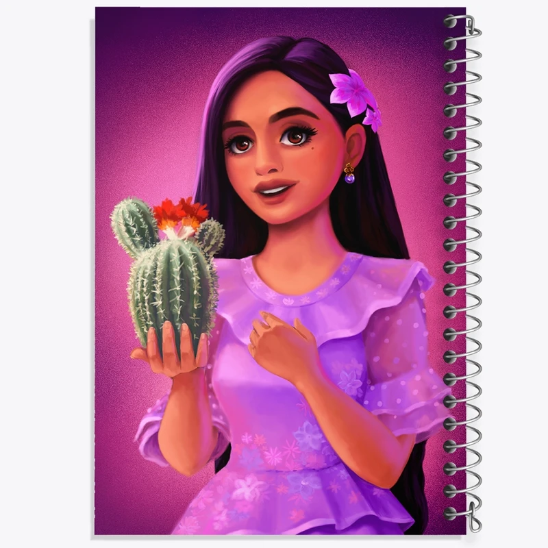 دفتر مشق 50 برگ خندالو طرح دخترانه کد F2264