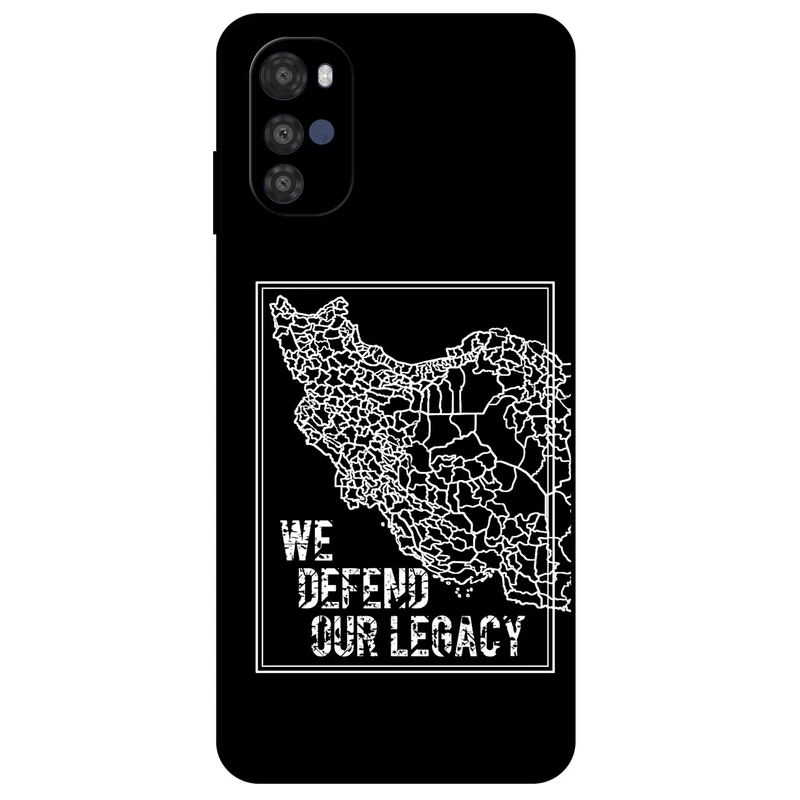 کاور مگافون طرح ایران مدل 1886 مناسب برای گوشی موبایل موتورولا Moto E32 / E32s  