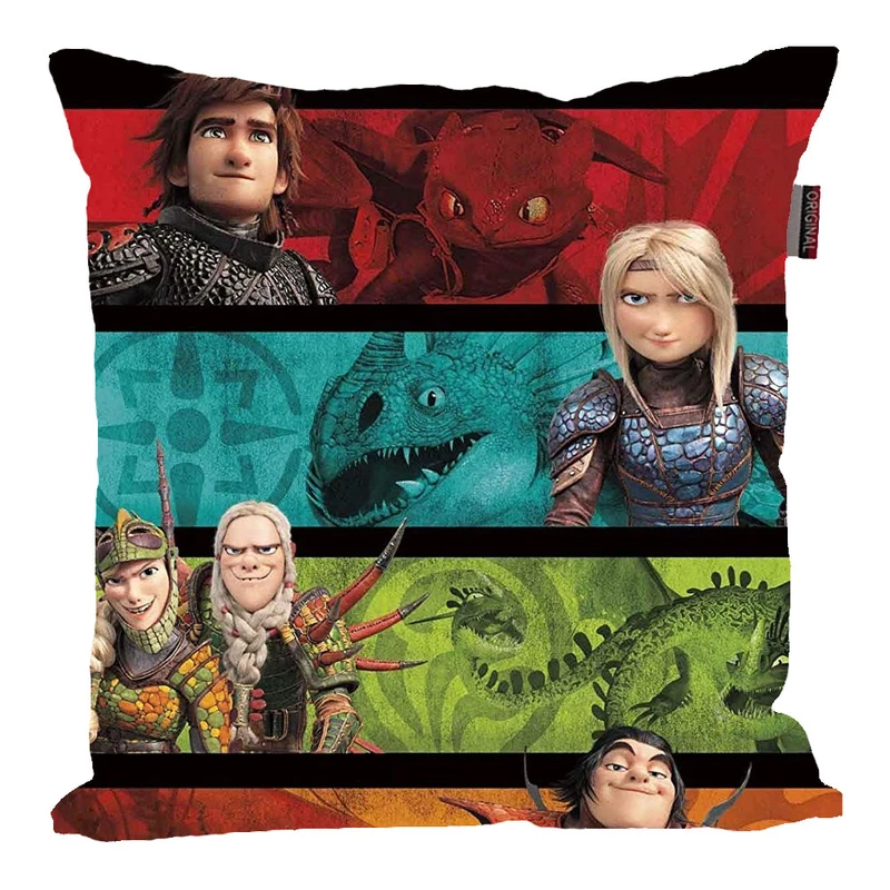 کوسن کودک مدل انیمیشن اژدها سواران کد 149