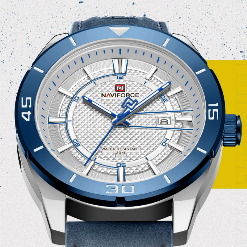 ساعت مچی عقربهای مردانه نیوی فورس مدل NF9209 ساعت مچی عقربهای مردانه نیوی فورس مدل NF9209