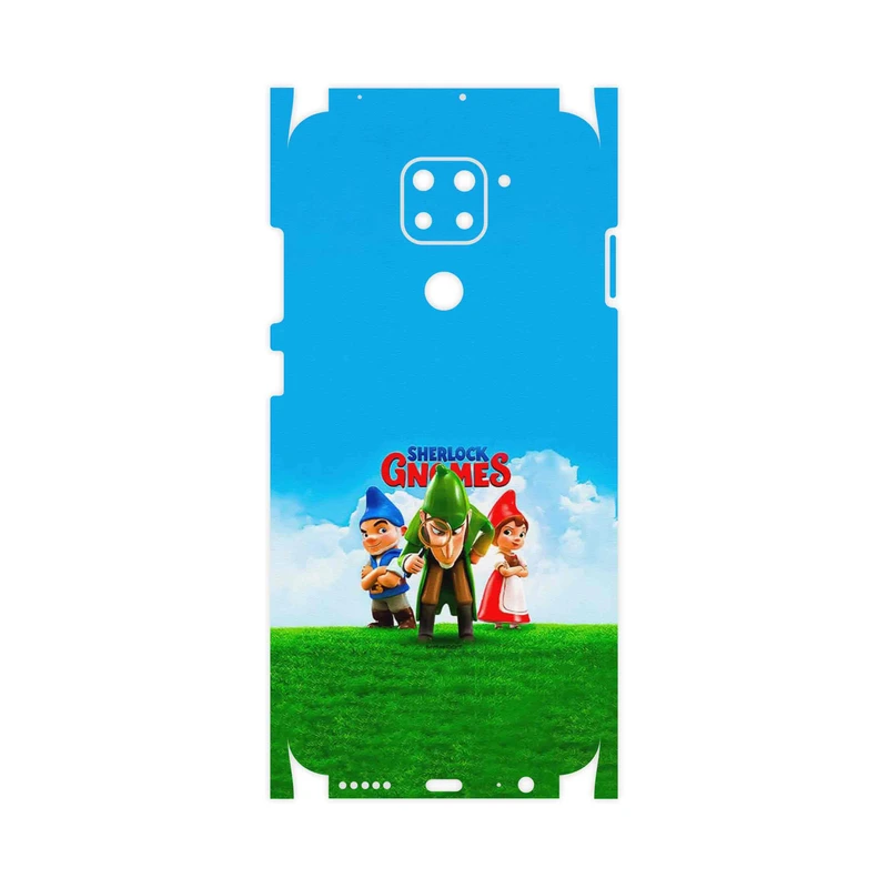 برچسب پوششی ماهوت مدل Sherlock Gnomes-FullSkin مناسب برای گوشی موبایل شیائومی Redmi Note 9