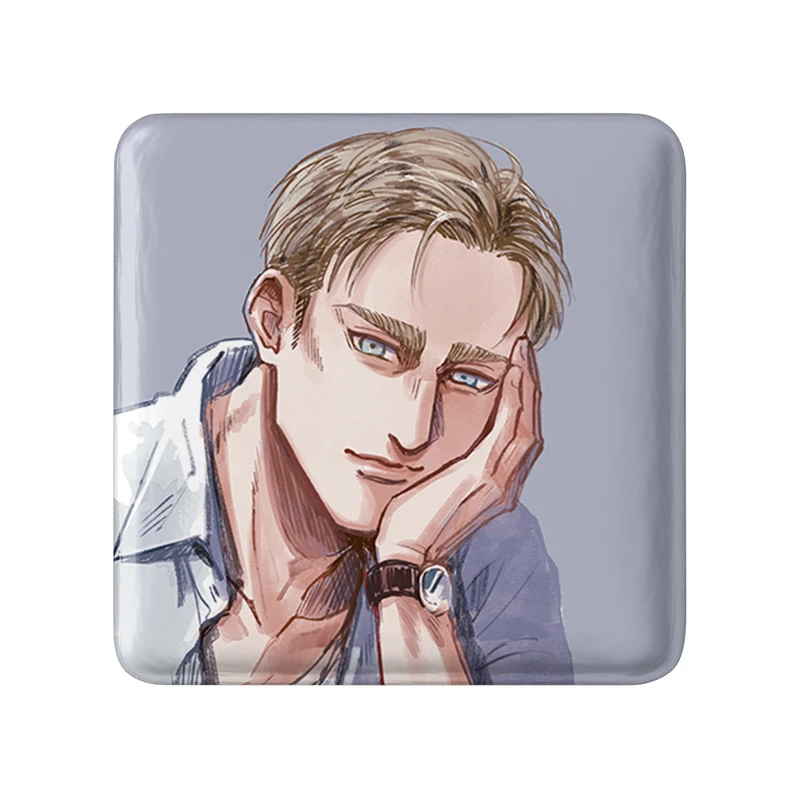 مگنت خندالو طرح اروین اسمیث انیمه اتک آن تایتان Attack on Titan  مدل مربعی کد 18613