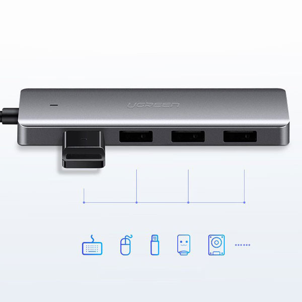 هاب 4 پورت USB-C یوگرین مدل UG-70336