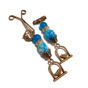 ست گیره روسری و سنجاق سینه زنانه مدل PM026