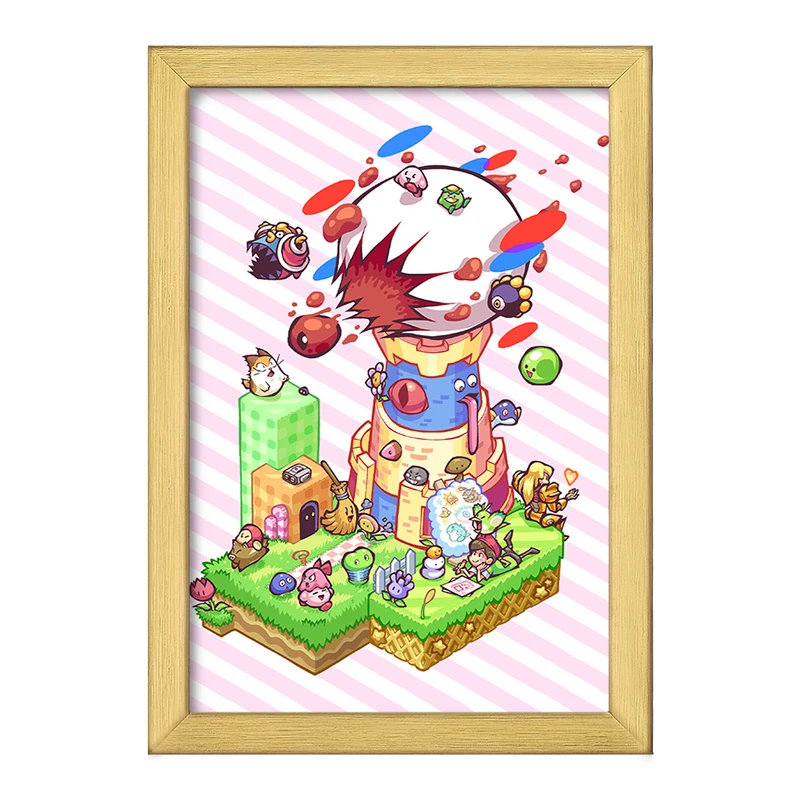 تابلو خندالو طرح بازی متروید (Metroid) کد 35636