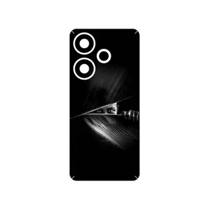 MAHOOT Black Portrait Cover Sticker for Xiaomi Poco F6