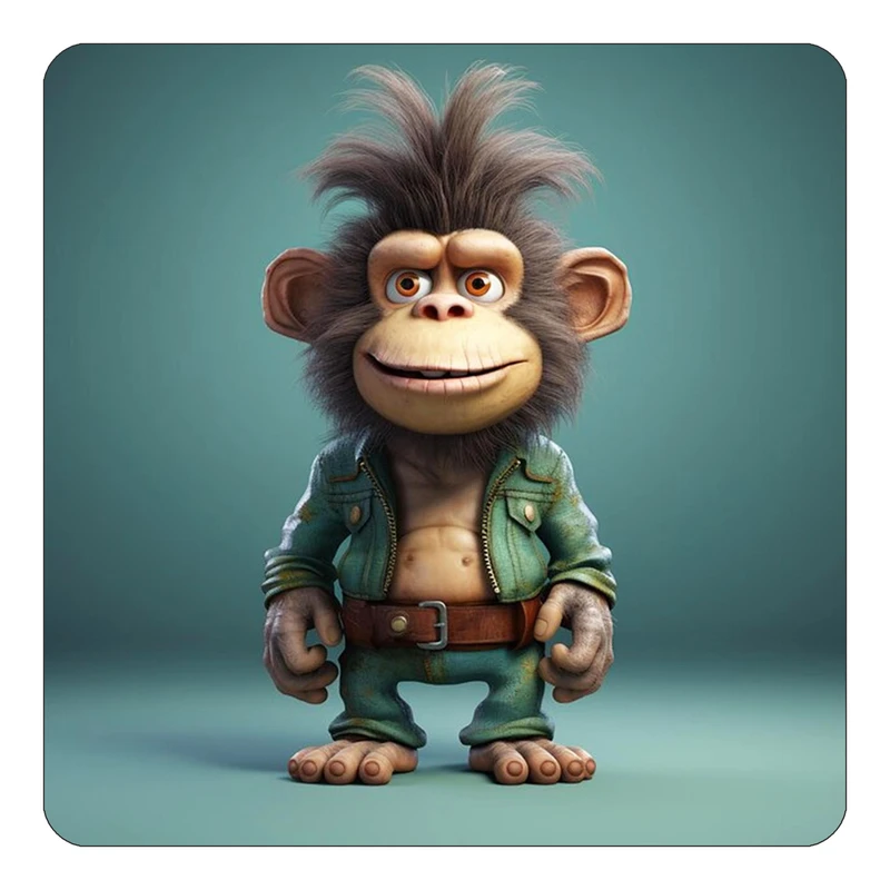 مگنت کاکتی طرح حیوانات کارتونی مدل mp27351