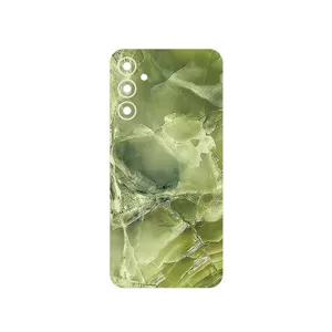MAHOOT Green_Crystal_Marble Cover Sticker for Samsung Galaxy A34