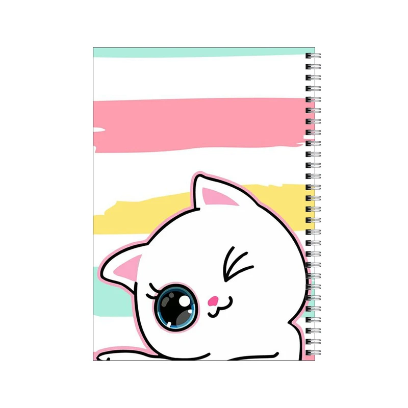 دفتر مشق 100 برگ بامبیلیپ طرح گربه چشمک زن کد 3679628