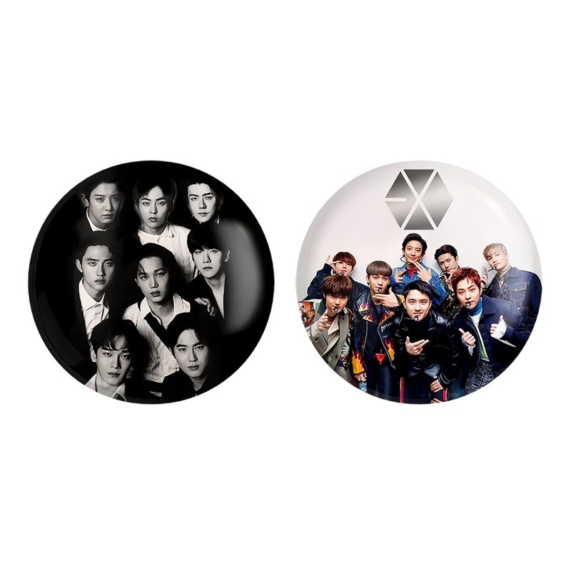 مگنت خندالو طرح گروه اکسو کد 28352834 مجموعه 2 عددی