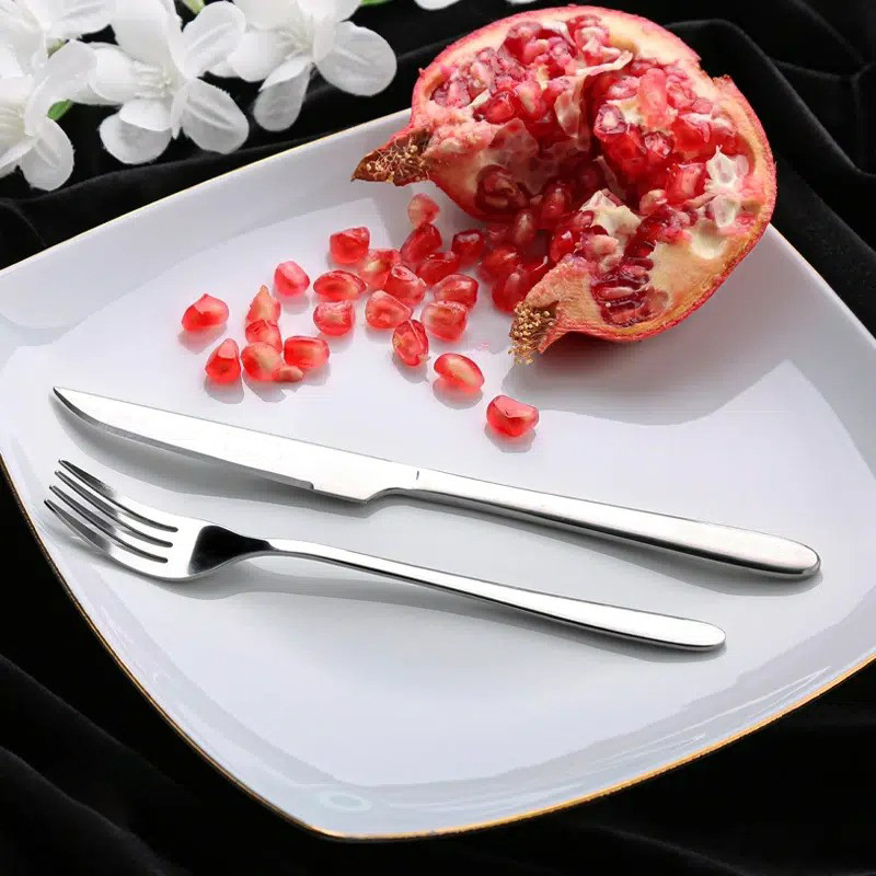 سرویس کارد و چنگال 12 پارچه گیلدا مدل دونا براق