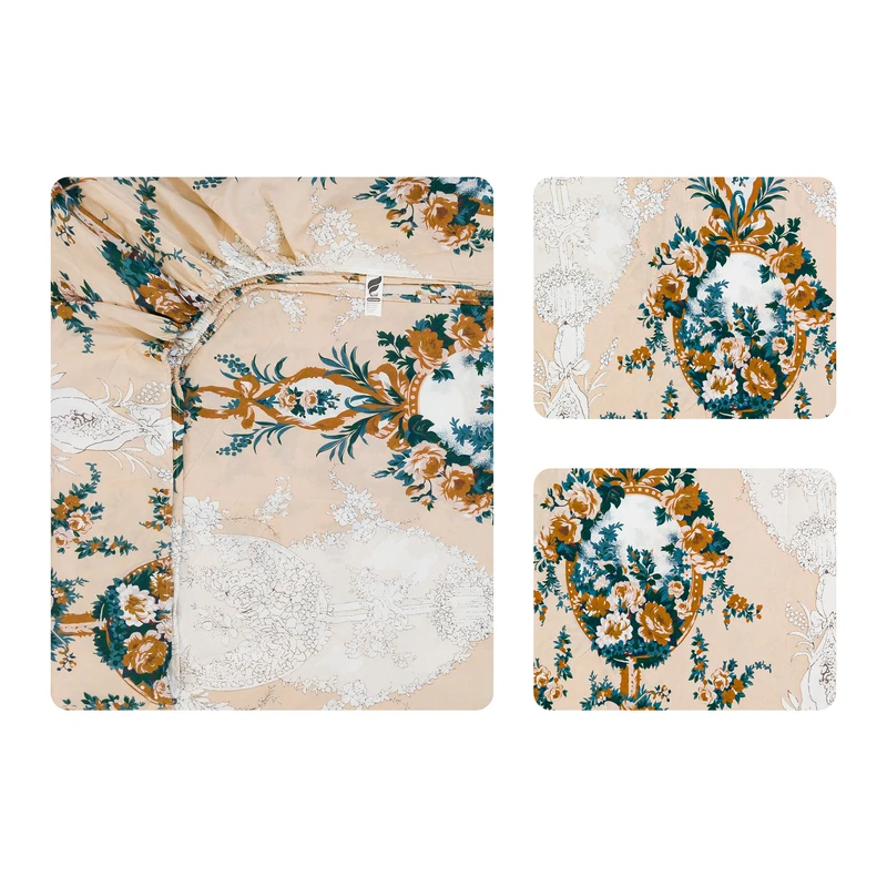 سرویس ملحفه 2 نفر 3 تکه آدنو مدل Chic کد CH154