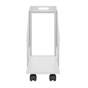 میز کیس چرخ دار فرآذین مدل DS-04 سفید