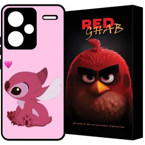  RED GHAB RCHAPN13PL Cover For Xiaomi Redmi Note 13 Pro Plus