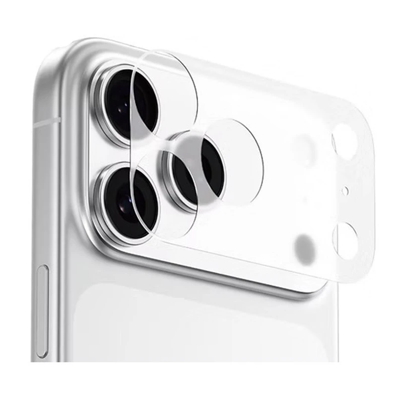 محافظ لنز دوربین شیشه‌ای مدل 3مناسب برای گوشی موبایل اپل iPhone 17 Pro Max