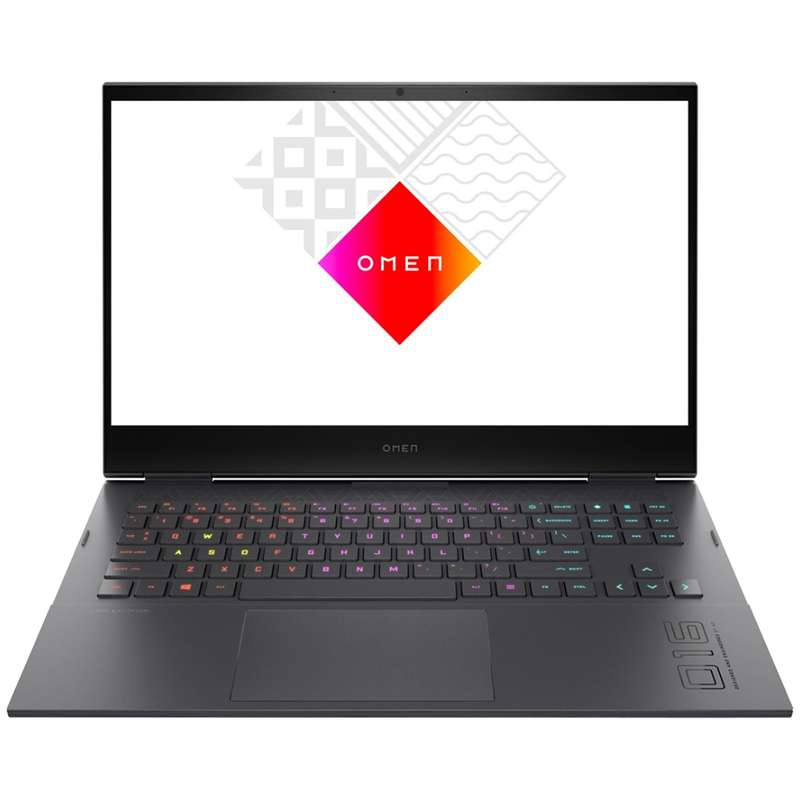 لپ تاپ 16.1 اینچی اچ‌پی مدل Omen 16-B0004TX - i7 16GB 1SSD RTX3050TI - کاستوم شده