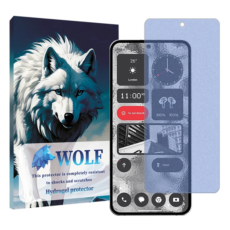 محافظ صفحه نمایش مات ضد اشعه آبی ولف مناسب برای گوشی موبایل ناتینگ فون 2