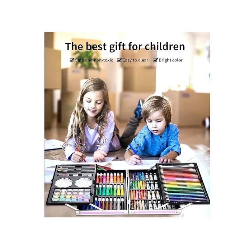 بسته رنگ‌آمیزی مدل کرومی چشمک زن بسته 145 عددی