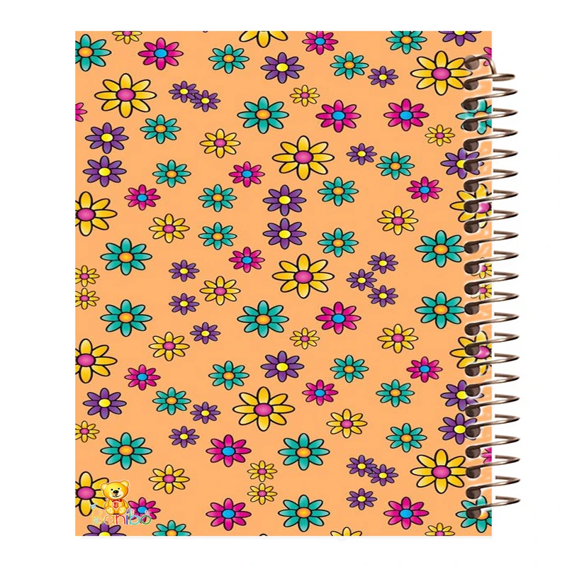 دفتر مشق 100 برگ بانیبو طرح  گل کد 780