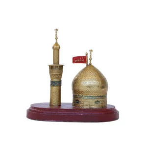 المان برنزی طرح گنبد گلدسته امام حسین