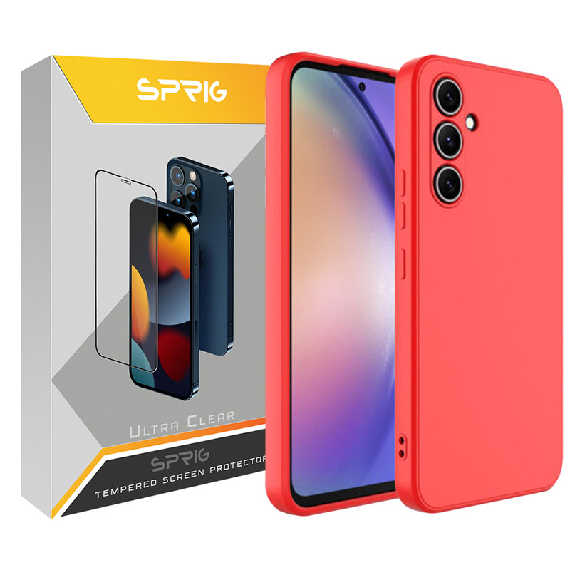 کاور اسپریگ مدل Silic مناسب برای گوشی موبایل سامسونگ Galaxy A54 5G