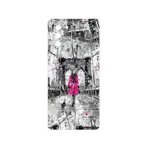 MAHOOT Collage of Catwalk Bridge Cover Sticker for Samsung Galaxy S10 Lite