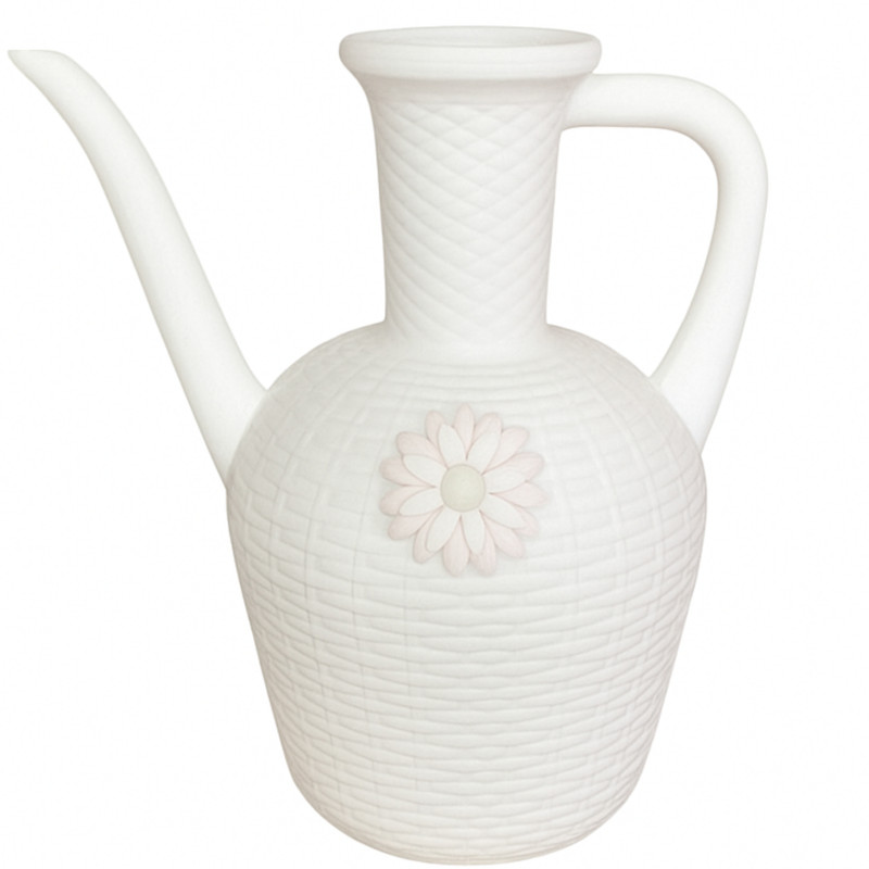 آفتابه مدل گل طرح پاستیلی بدون در