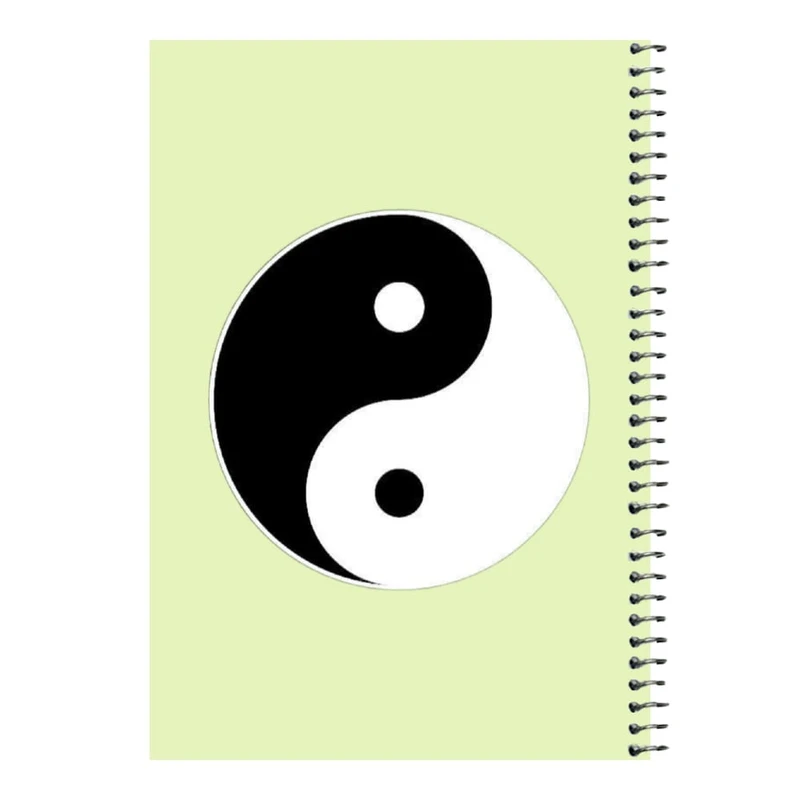 دفتر مشق 80 برگ اس جی مدل یین یانگ   