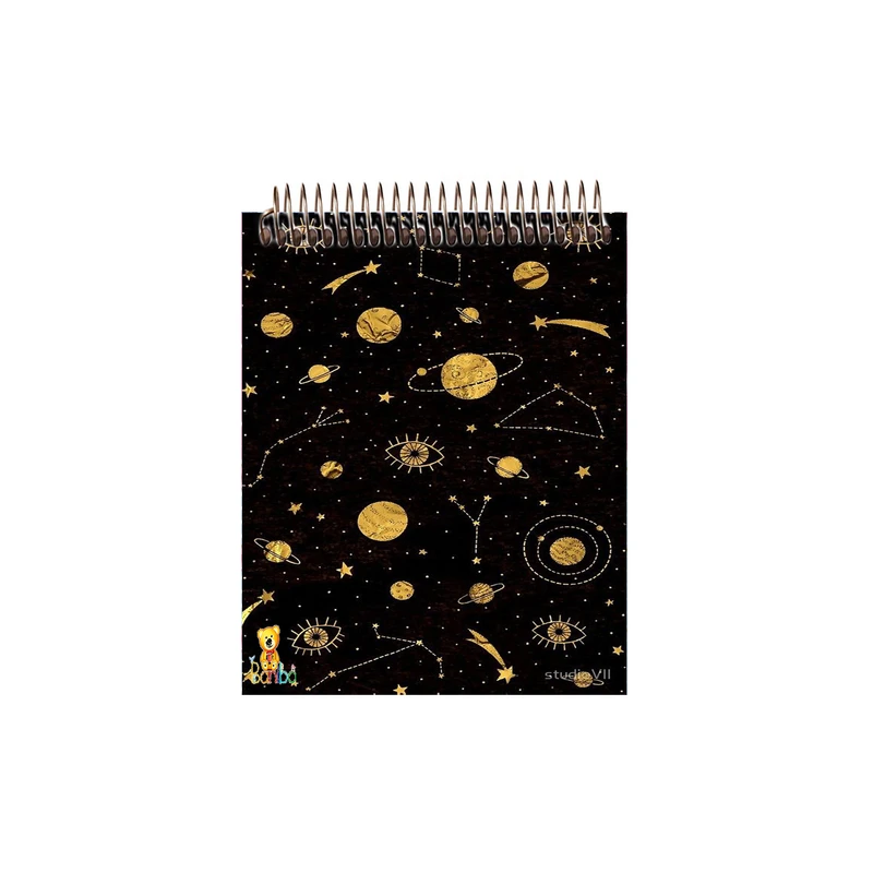 دفتر نقاشی 50 برگ بانیبو مدل سیاره ها کد 318