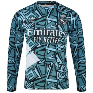 تی شرت آستین بلند  ورزشی مردانه مدل رِئال مادرید