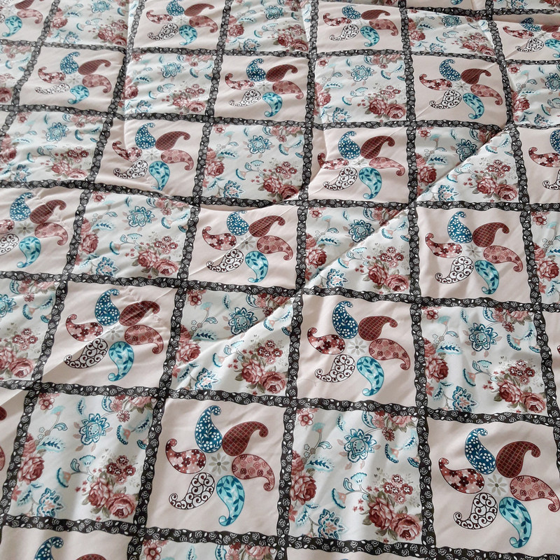لحاف کرسی سندس مدل یلدا کد F319 سایز 400x400 سانتی متر