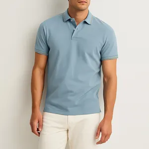 پولوشرت آستین کوتاه مردانه کروم مدل 2512312 