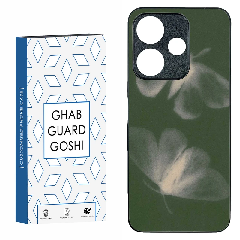 کاور قاب گارد گوشی طرح پروانه کد TPU-167 مناسب برای گوشی موبایل شیائومی  REDMI 13  