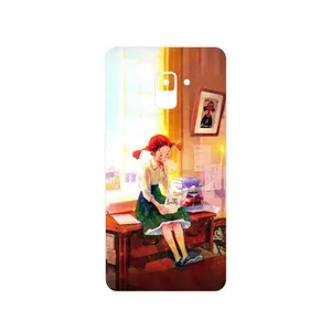 MAHOOT Watashi No Ashinaga Ojisan Cover Sticker for Samsung Galaxy A8 Plus 2018
