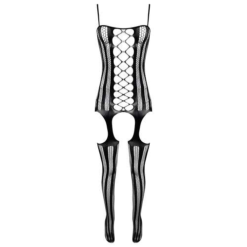 لباس خواب زنانه ماییلدا مدل یکسره فانتزی کد 3684-L021 رنگ مشکی